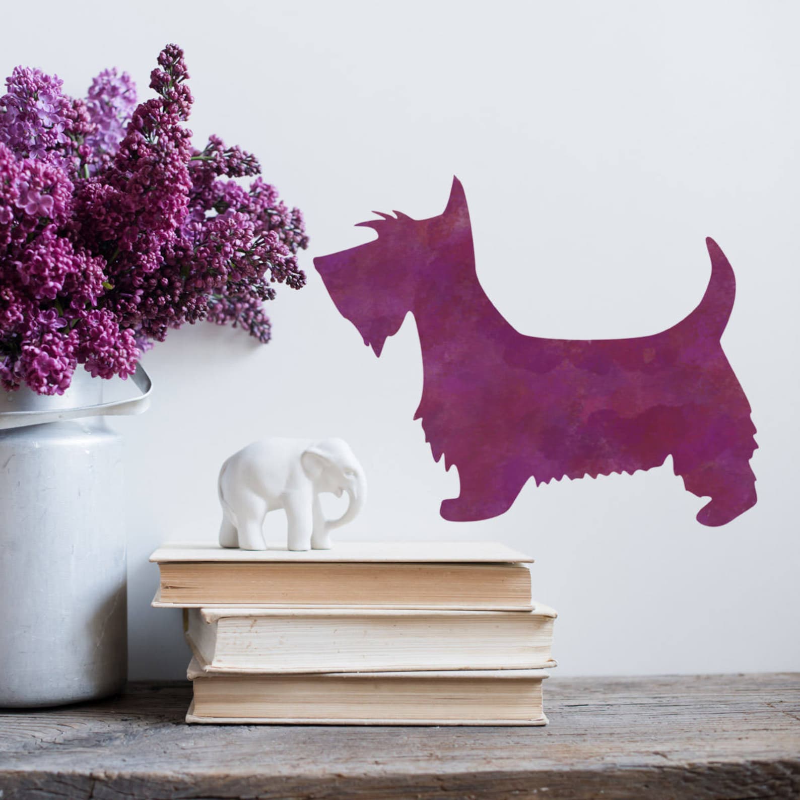 Scottie Dog Stencil 20 X 15.8 Cm Reusable Dog Template by Etsy UK