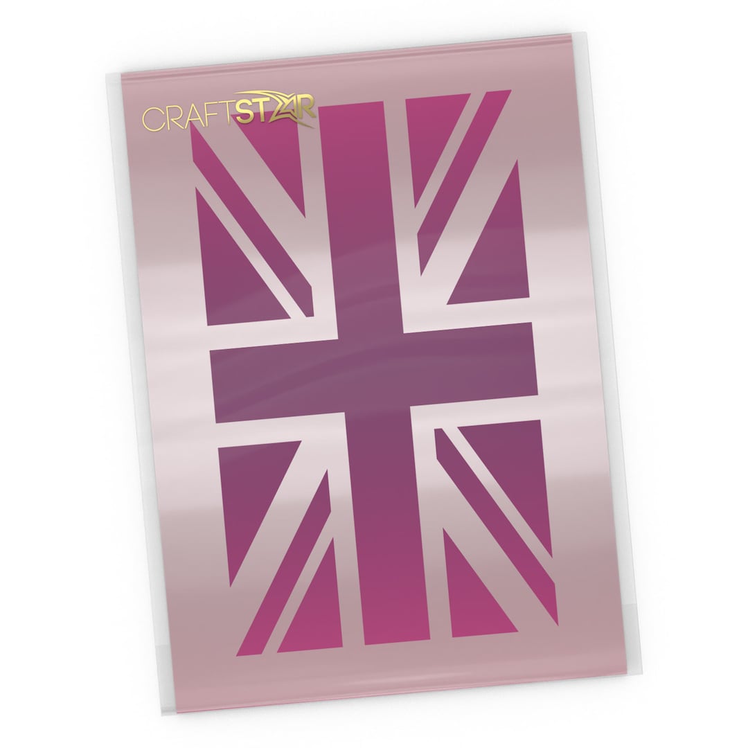 Union Jack Stencil - British Flag Stencil by Craftstar - Etsy UK