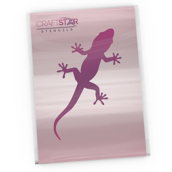 gecko stencil reusable mylar