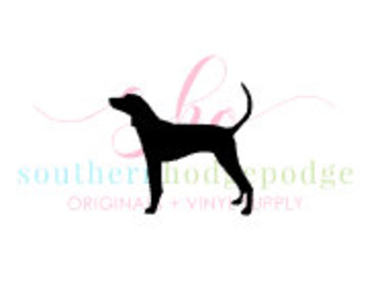 Coon dog SVG design/ SVG file/ svg design/ dogs/ coon dog svg/ | Etsy
