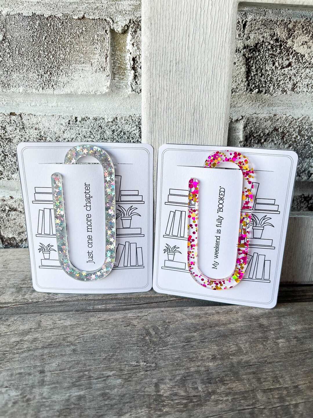 Paperclip Bookmark, Kid's Bookmark, Custom Bookmark, Paperclip