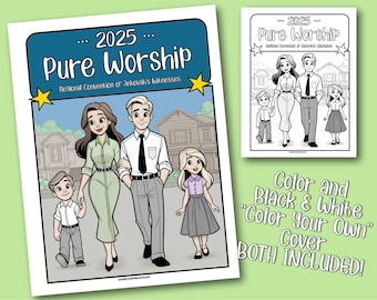 Pure Worship Kids / Early Teens Regional Convention Workbook Notebook (INSTANT DIGITAL DOWNLOAD)