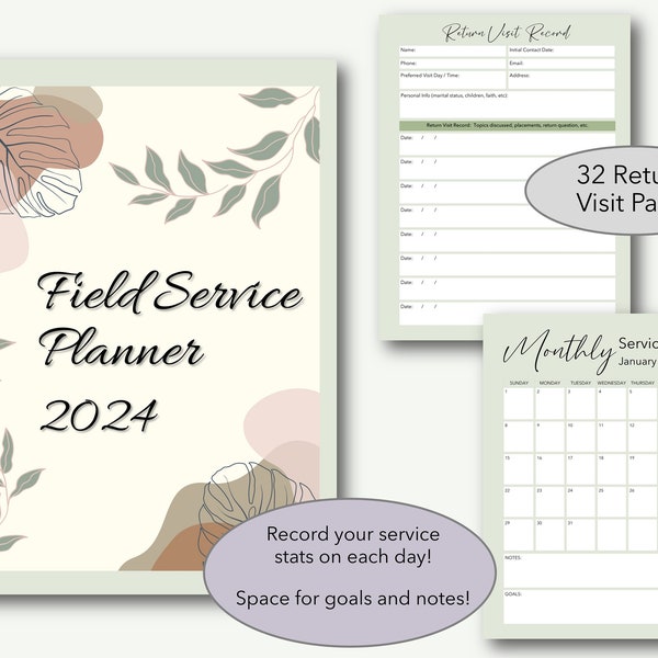 JW Field Service Planner 2024 (Digital)