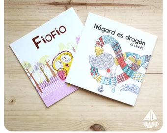 Children's stories of overcoming - Fiofío + Nogard is dragon backwards (pack) (spanish)