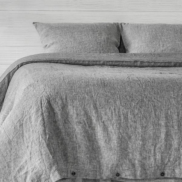 Linen Duvet Cover Stone Washed Super Soft Natural Organic 100% Stonewashed or 3pc Set