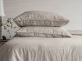 Linen Pillowcase Stone Washed Sham Pillow Case Cover Cushion Super Soft Standard Queen King Euro Pure Natural Organic Flax CHRISTMAS SALES!