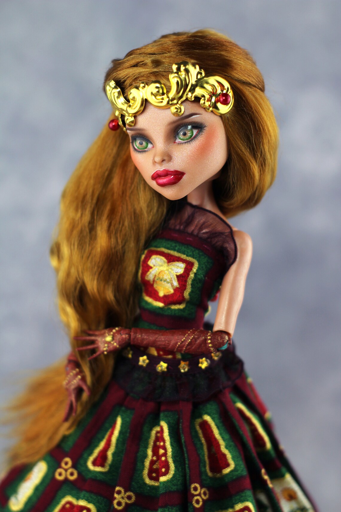 Collectible Monster High repaint doll OOAK art doll in Etsy