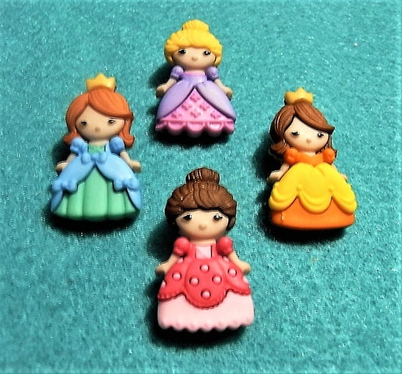 BELLE OF THE BALL Cute Fairy Tale Princess Girl Gown Dress It Up Craft Buttons