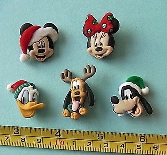 MICKEY MINNIE HALLOWEEN HATS Disney Wizard Witch Pirate Vampire Craft Buttons