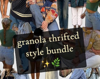 Granola Thrifted Clothing Bundle: Personalized Style Box