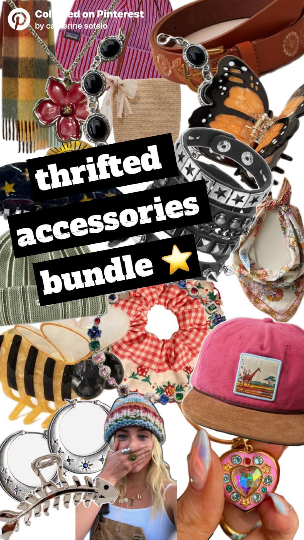 Thrifted Accessories Bundle: Curated Personalized Accessories Box