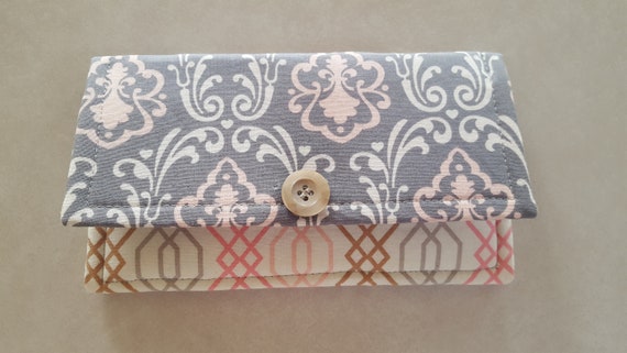 Buy Fabric Wallet Women s Clutch Cotton Wallet Two Pocket