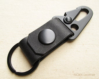 Leather Keychain, Belt Clip Leather Key Fob