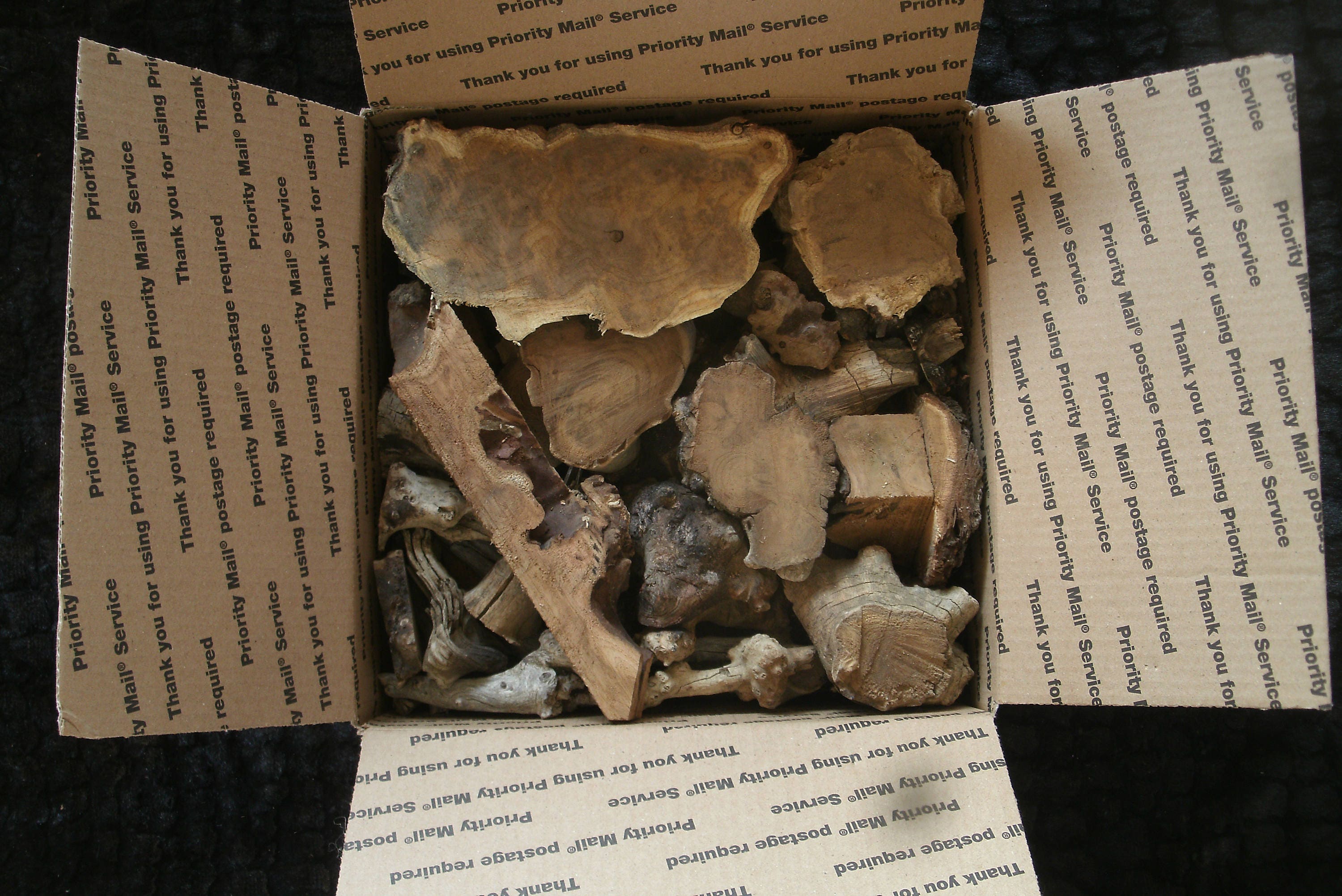 MEDIUM VARIETY PACKS Burl Scraps & Wood Scraps...great Resin Etsy