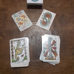 Dinosaures de Marseille Tarot Deck