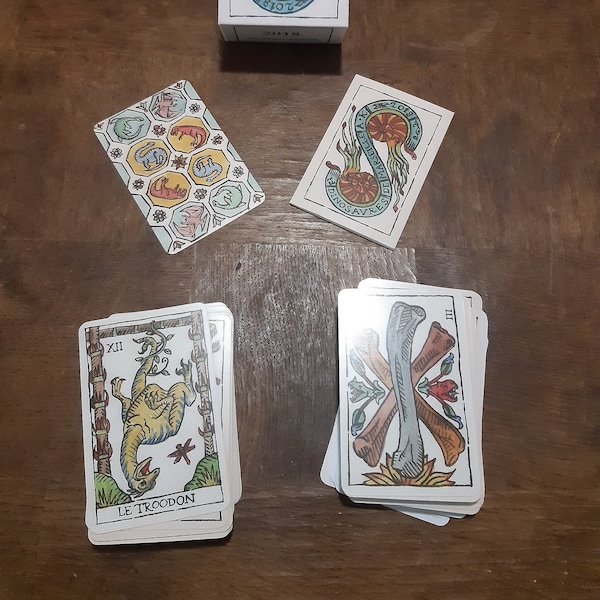 Dinosaures de Marseille Tarot Deck 2nd Edition