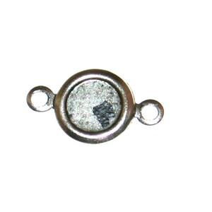 Qty. 4 Tiny 8mm 2-Ring Connector fits ss20 Flatback