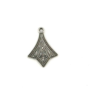 Qty. 4 Tiny Diamond Earring Drops - 16 x 13mm