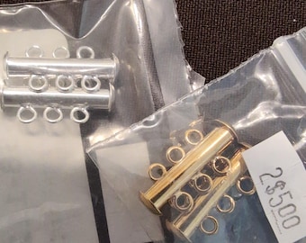 3 strand Tube clasp.(2)