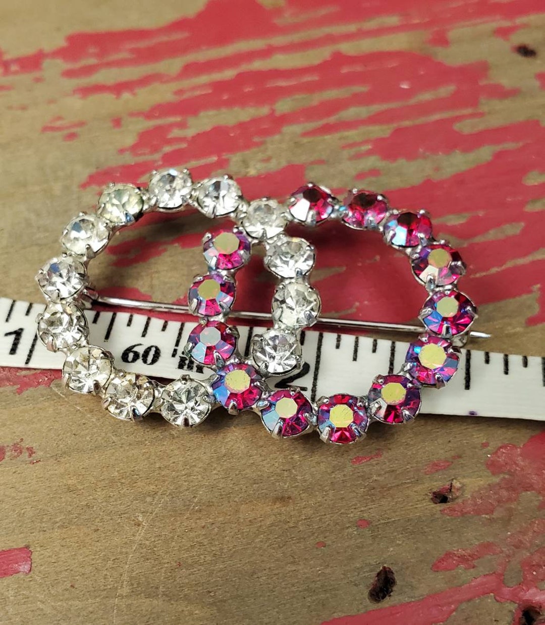 Vintage Circle Rhinestone Circles - Etsy