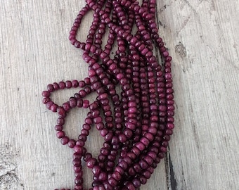 RUB03 Ruby beads 6-Strands