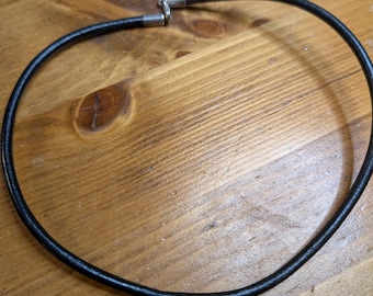 4mm Leather Cord Necklace