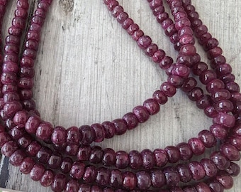 RUB04 Ruby beads 4-Strands