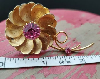 Vintage Flower Brooch