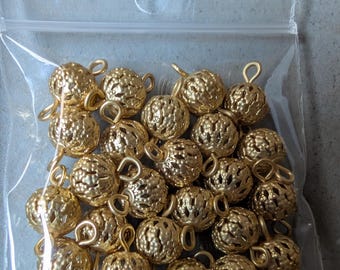 8mm filigree connector (24 pcs )