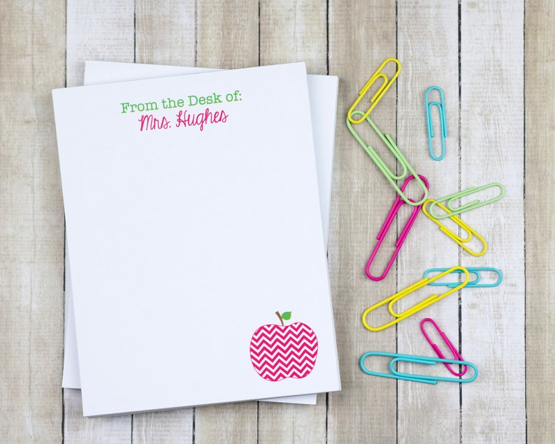 Personalized Teacher Stationery Gift for Teacher Teacher Etsy