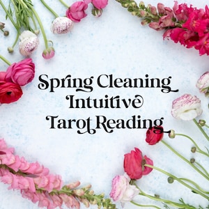 Spring Cleaning Intuitive Tarot Reading