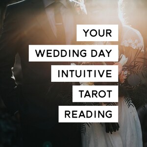 Intuïtieve tarotlegging voor je trouwdag