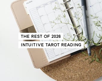 Limited Time: The Rest of 2026 Intuitive Tarot Reading