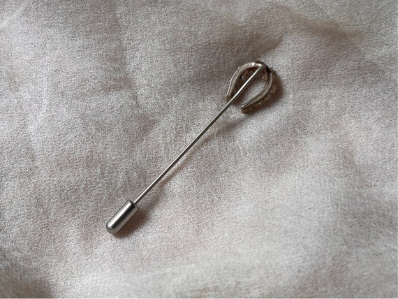 vintage antique rhinestone paste stone stick pin … - image 8