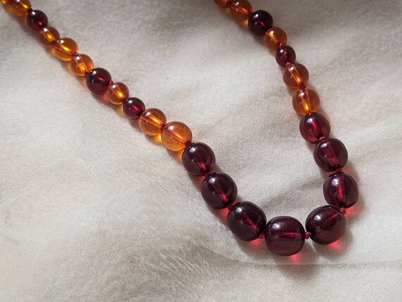 vintage Bakelite plastic translucent cherry juice… - image 6