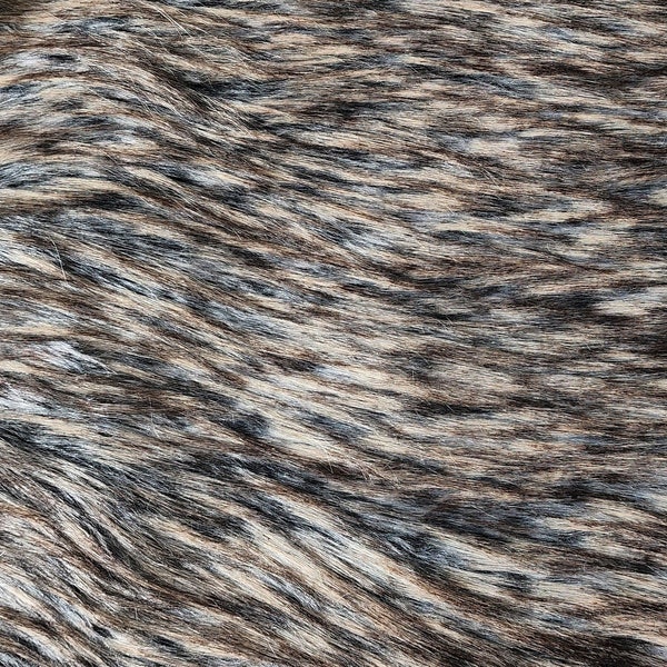 Gray Fox fur, faux fur, gray faux fur, faux fox fur, brown fox fur, black fox fur, silver fox fur, realistic fox fur, gray fox fur,