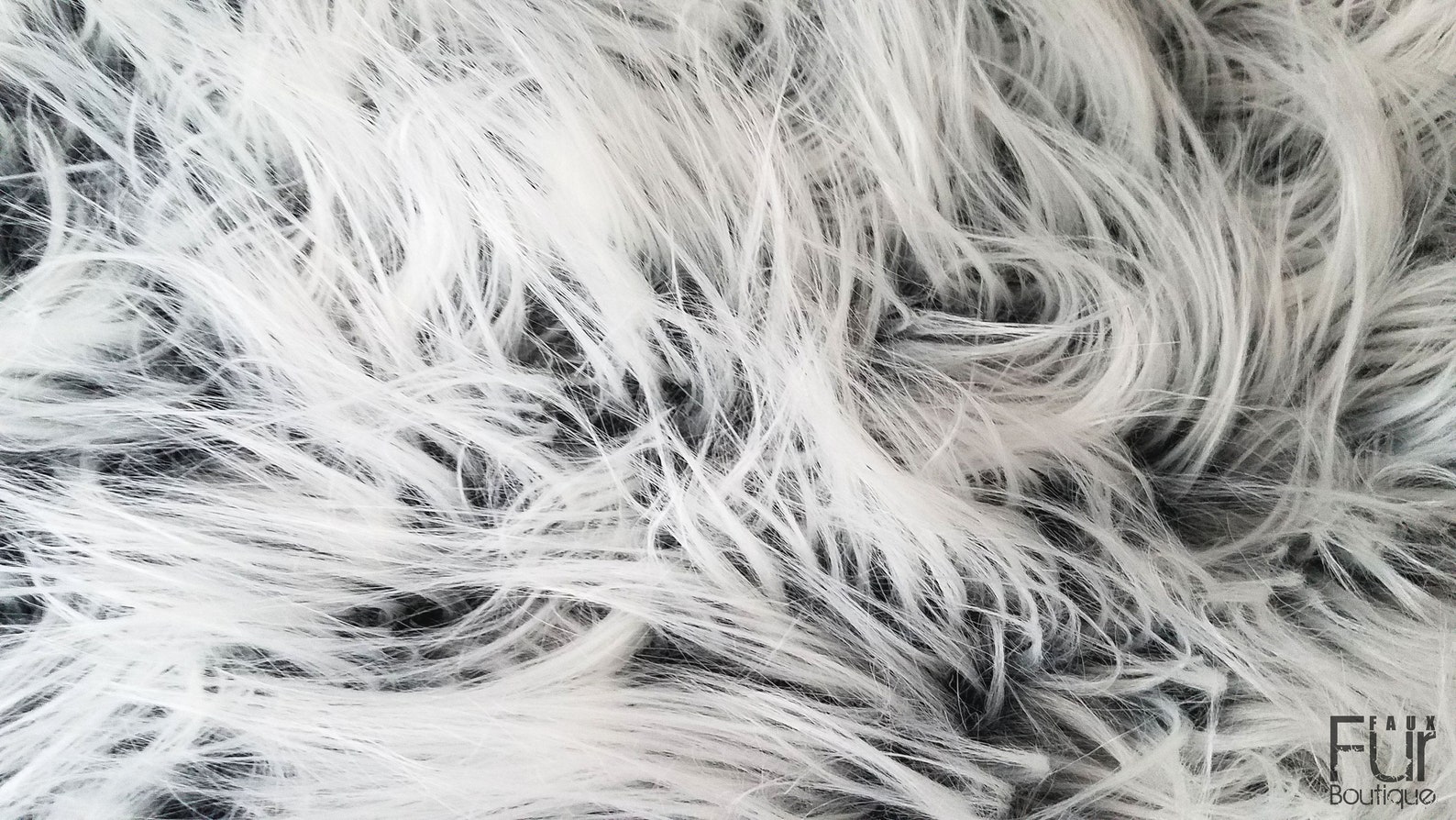 Frosted Gray Fur 3 Pile Gray Fur Craft Squares Gray | Etsy