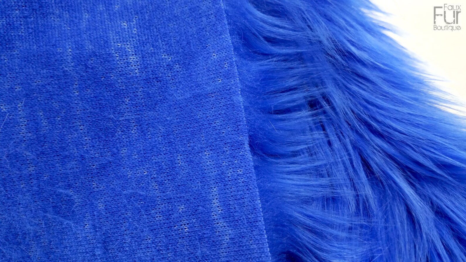 Royal Blue Faux Fur 2 Pile Royal Blue Fur Royal Blue Etsy