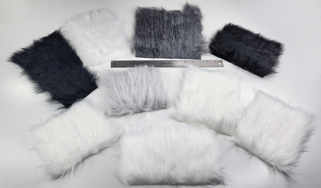 Faux Fur Variety Pack, Monochromatic Faux Fur, High Quality Faux Fur