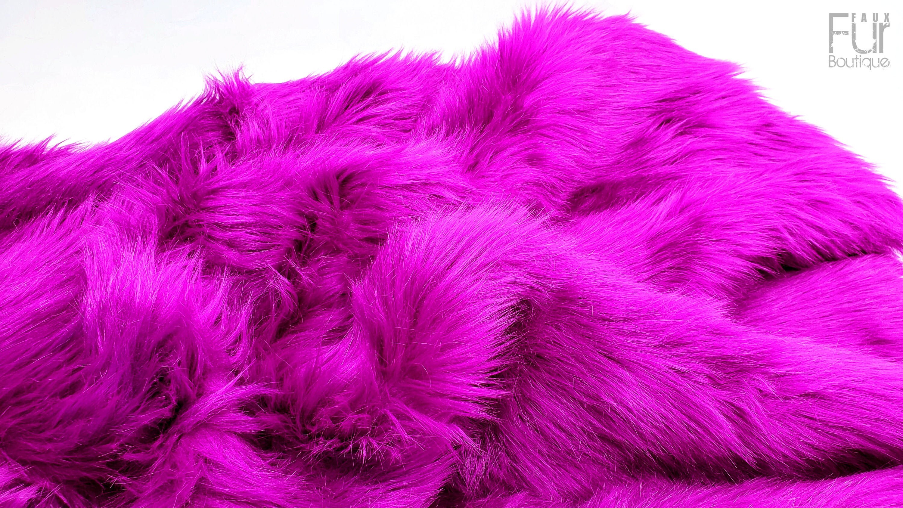Fuzzy Purple Fabric