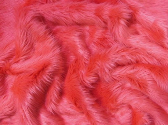Pink Faux Fur Fabric -  Canada