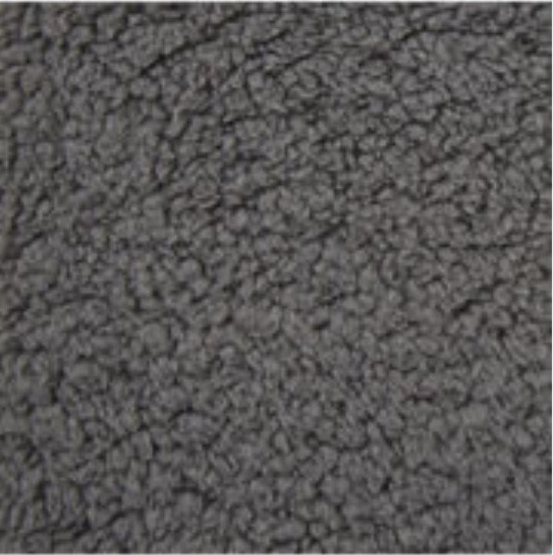 Sherpa Faux Fur Fabric Gray Sherpa by the Yard Sherpa Etsy