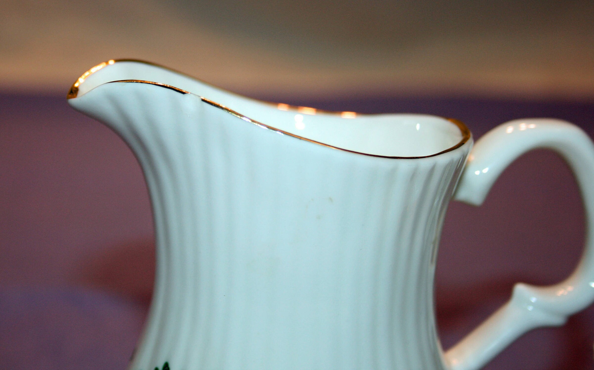 VINTAGE Royal Tara Trellis Shamrock Vine Creamer and Open Sugar Bowl