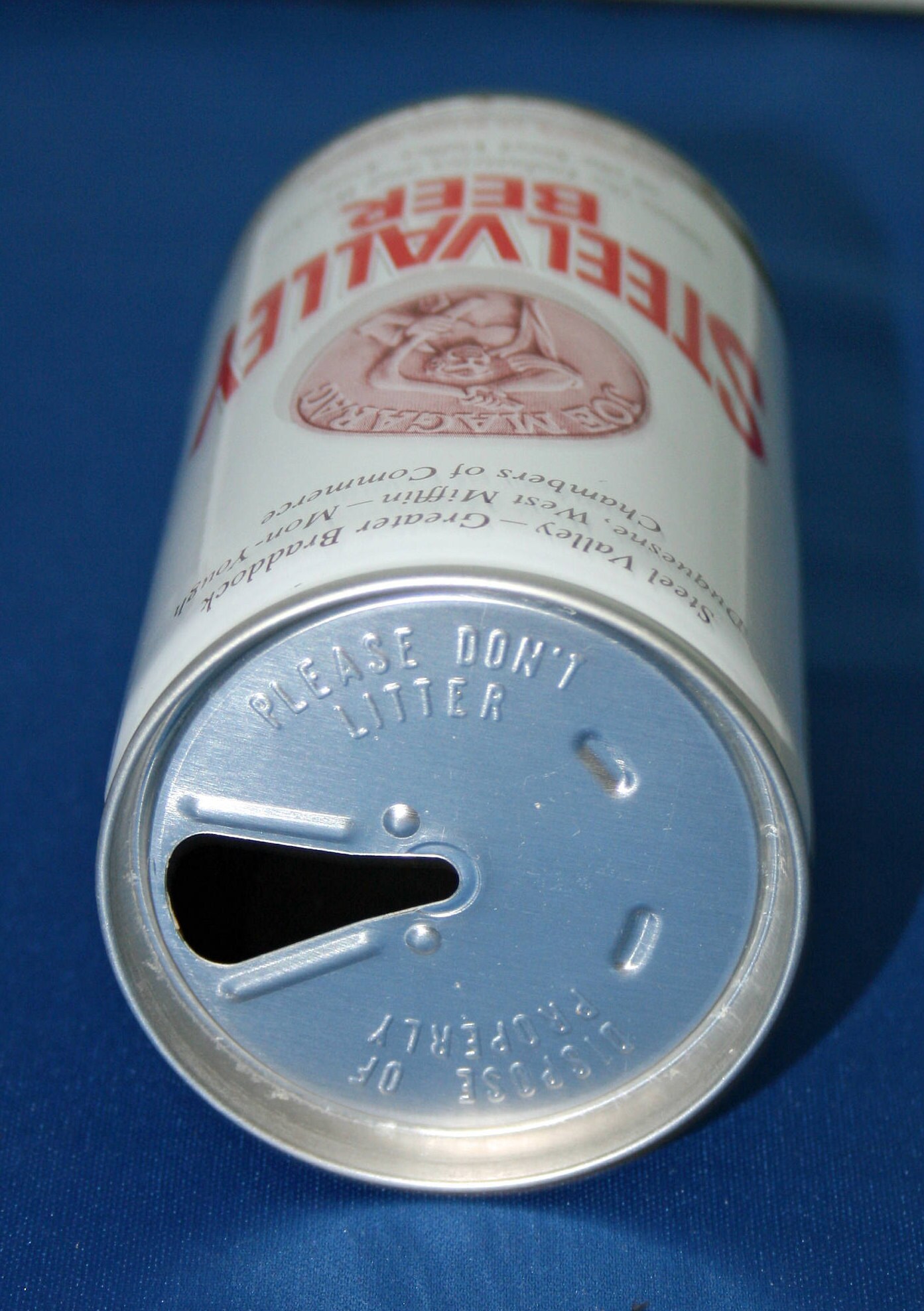 Vintage Steel Valley Beer Steel Can Opened Pull Tab Pittsburgh Etsy