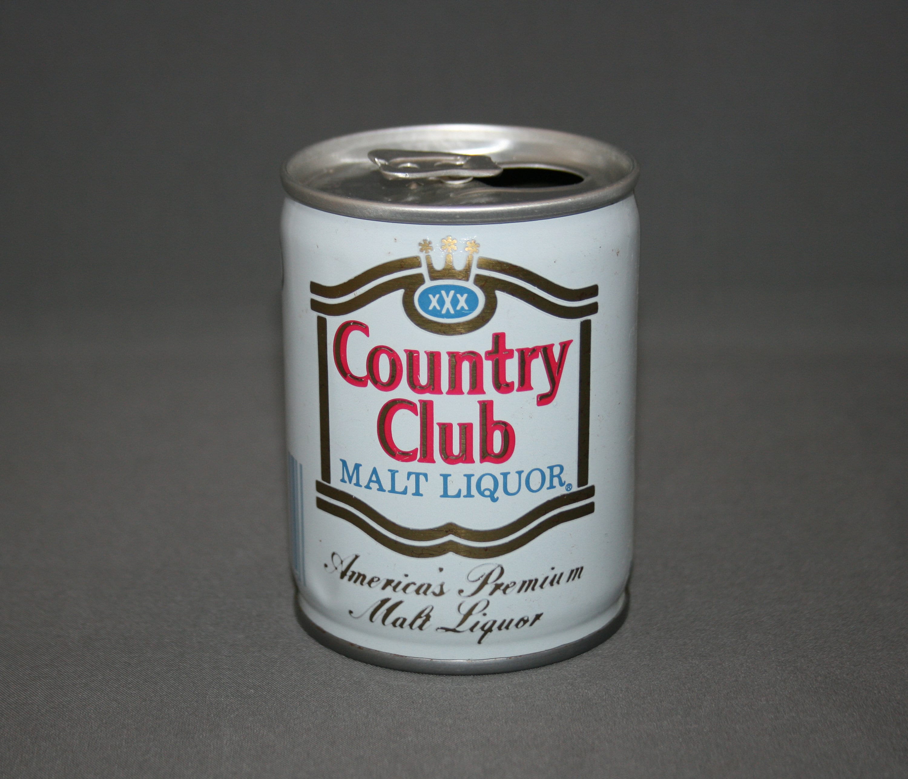 Vintage Country Club Malt Liquor Steel Can Pull Tab Opened & Etsy