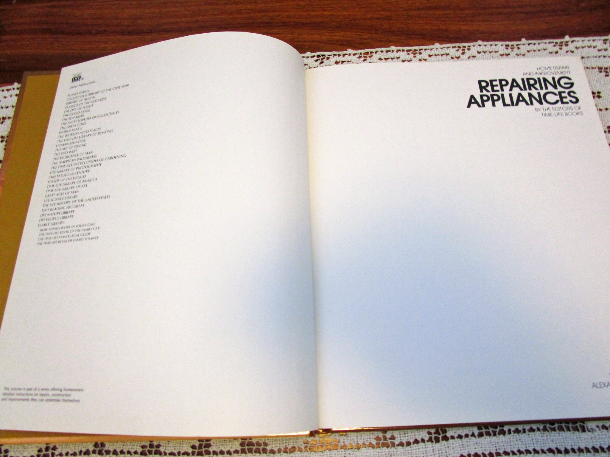 Vintage Repairing Appliances Home Repair And Improvement By TimeLife