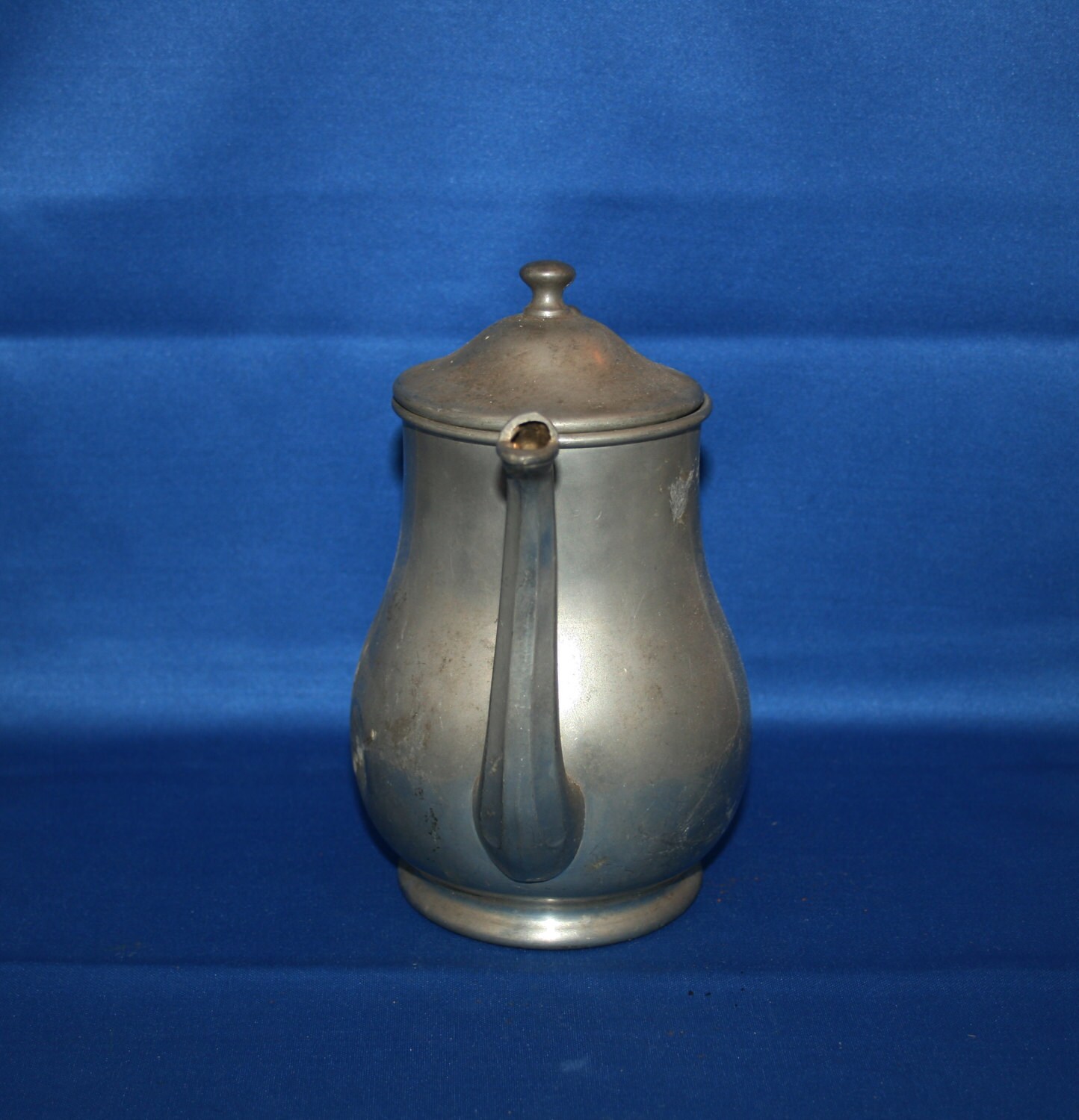 Vintage Pewter Coffee Pot Teapot Genuine Pewter circa 1920’s Coffee