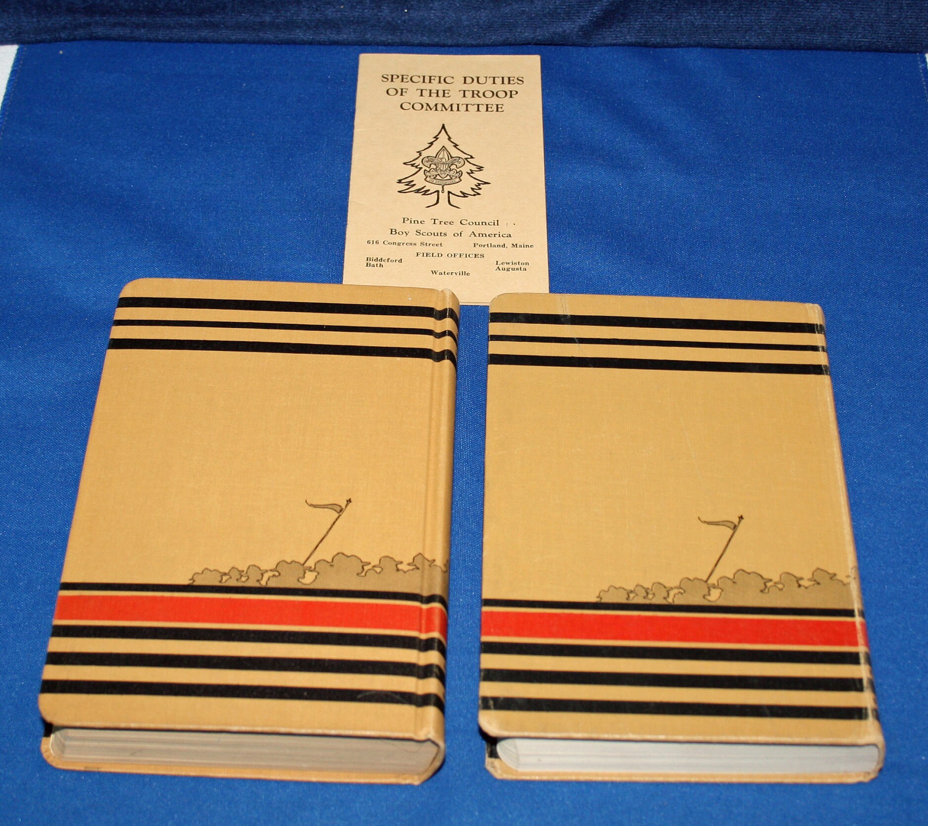 Vintage BSA Boy Scouts Handbook for Scoutmasters Vol.1 7th Printing ...