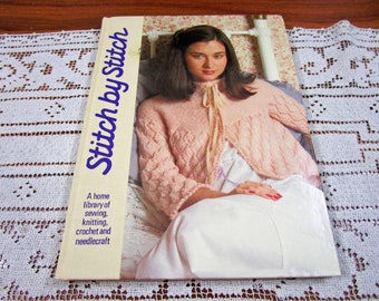 Stitch by Stitch Volume 5 - A Home Library Of Sewing Knitting Crochet and Needlecraft Craft Hardcover Book Crocheting Patterns Torstar