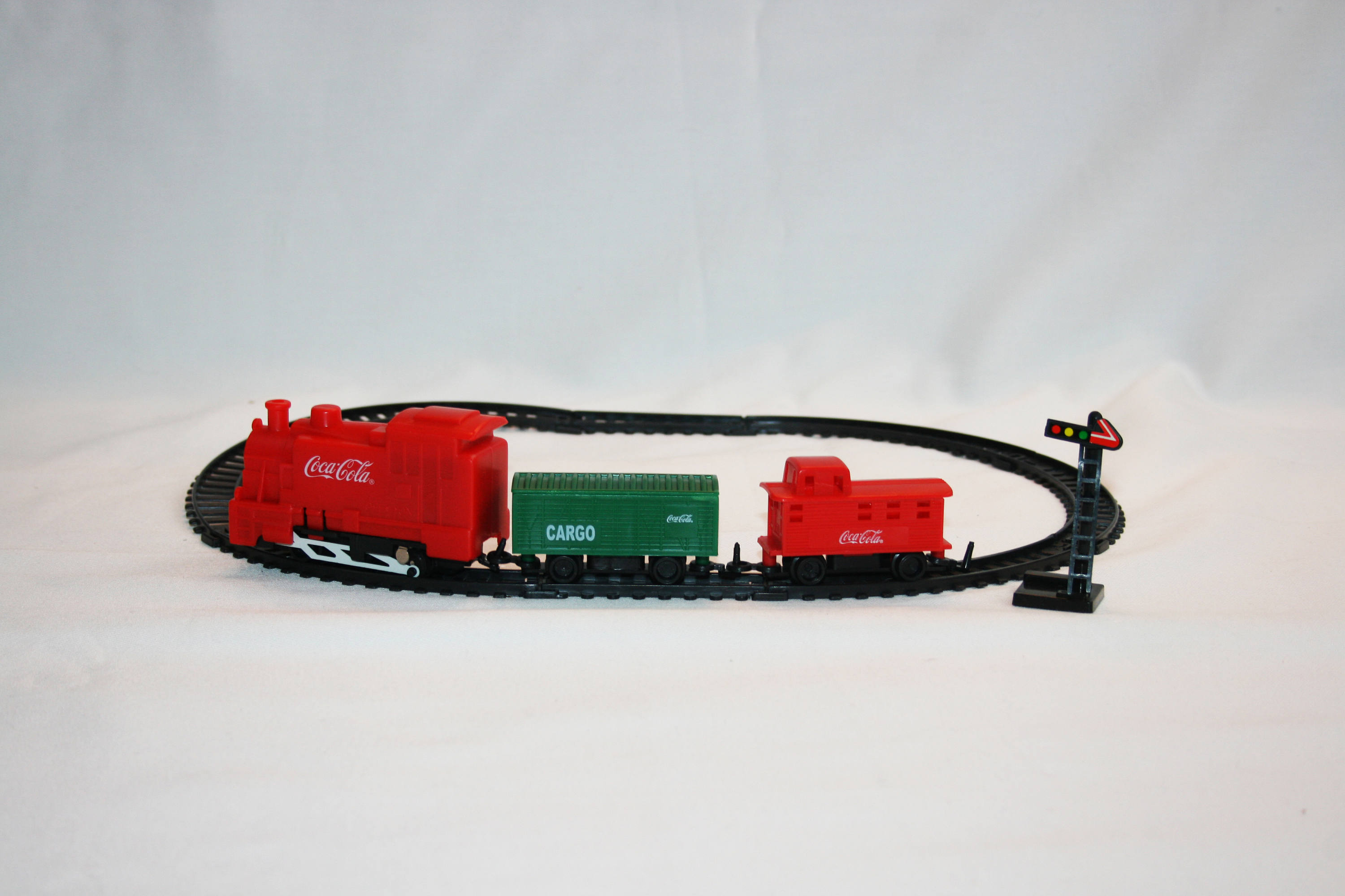 miniature battery operated train set